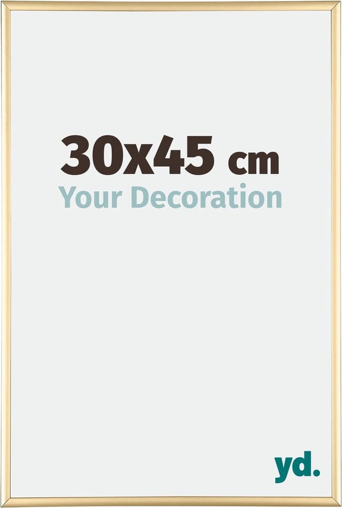 Your Decoration - Fotolijst 30x45 cm - Aluminium - Goud - Kent