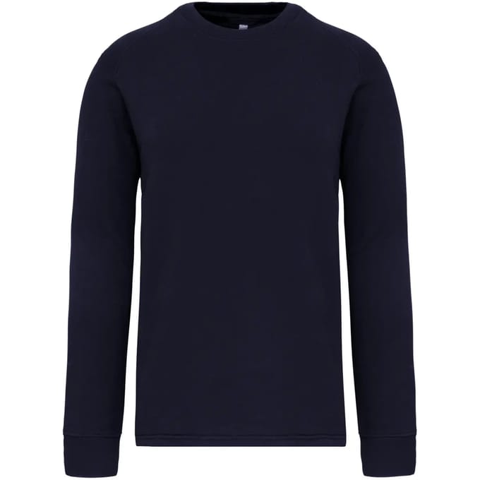 WK. Designed To Work Sweater ingezette mouwen WK4001 - Navy - XL