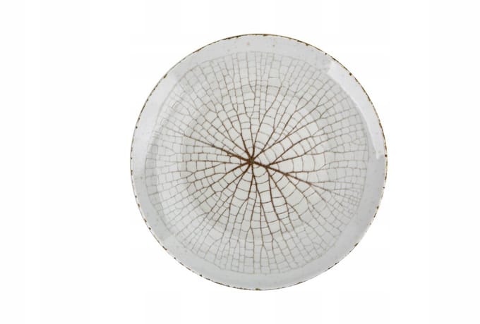 Lubiana Blad Plat Dinerbord 27 cm - Stijlvol Porselein