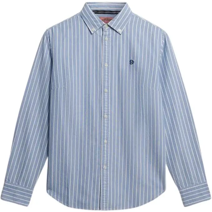 Dameshemd met lange mouwen Superdry Oxford Bd