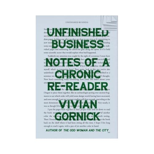 Unfinished Business - Vivian Gornick
