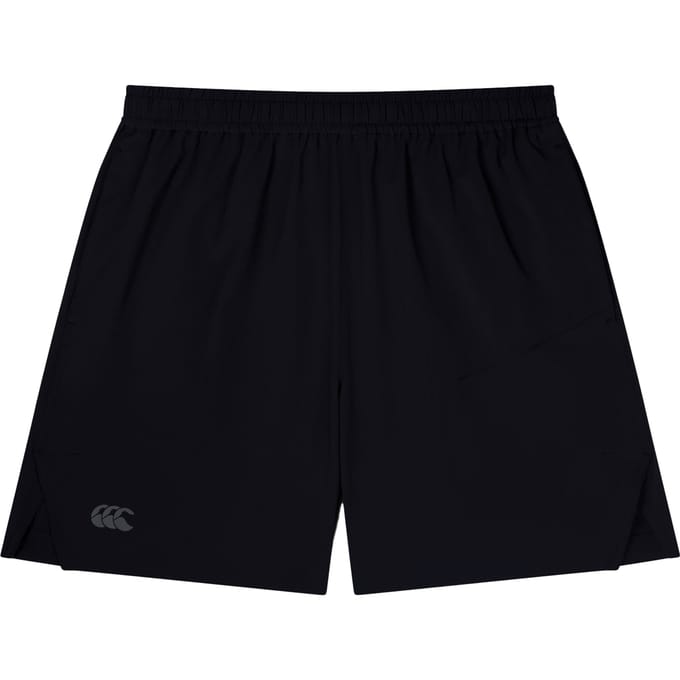 Canterbury Heren Geweven Shorts (Zwart)