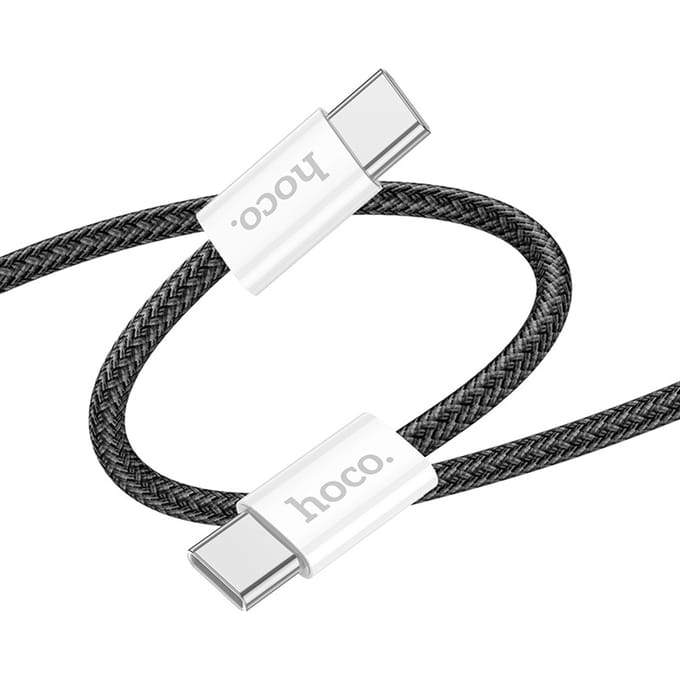 Hoco - 60W USB-C naar USB-C Kabel - 1 meter - Zwart