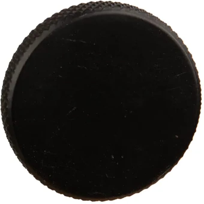 Bertomani Meubelknop - Zamak - Zwart - Rond - 48mm - Set Van 2