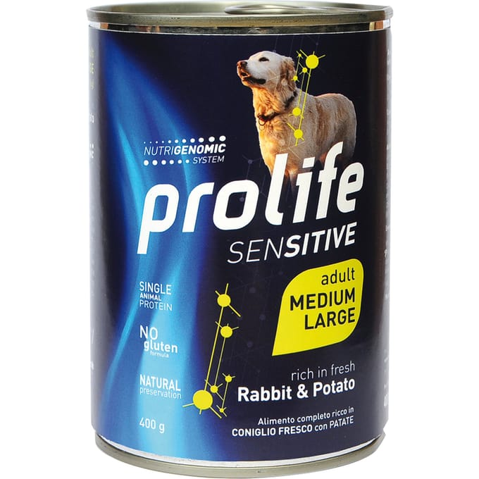6x400 g Gevoelig Konijn Prolife