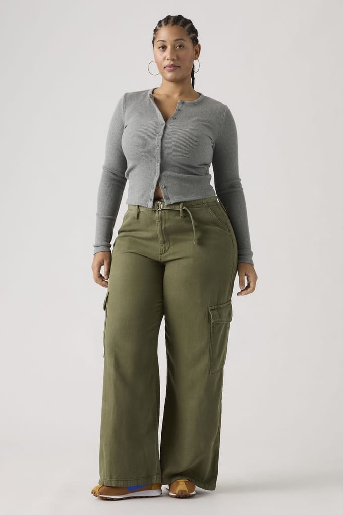 Levi's Baggy Dad Lightweight Cargo Pants Größe: W30L32 | Cargohosen Outlet | Damen