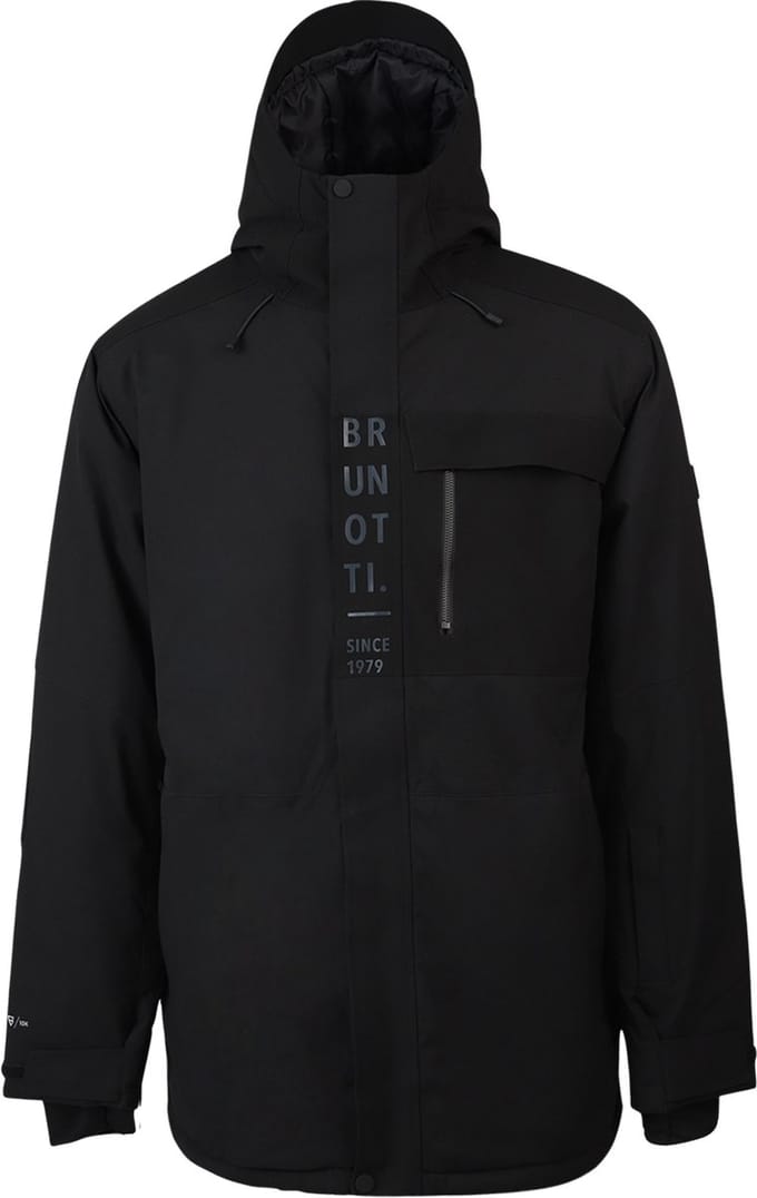 Brunotti Boyd Heren Wintersport Ski Jas - Zwart - L