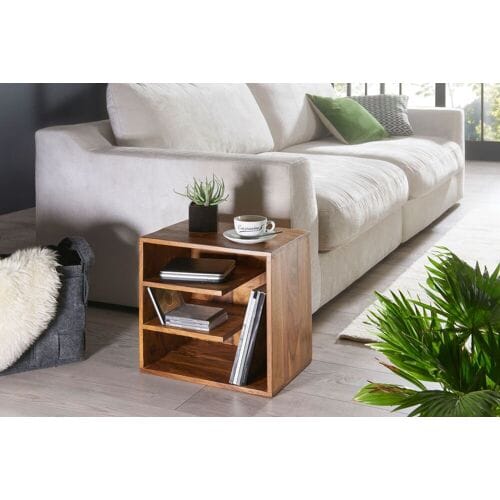 Wohnling Bijzettafel sheesham 43 cm