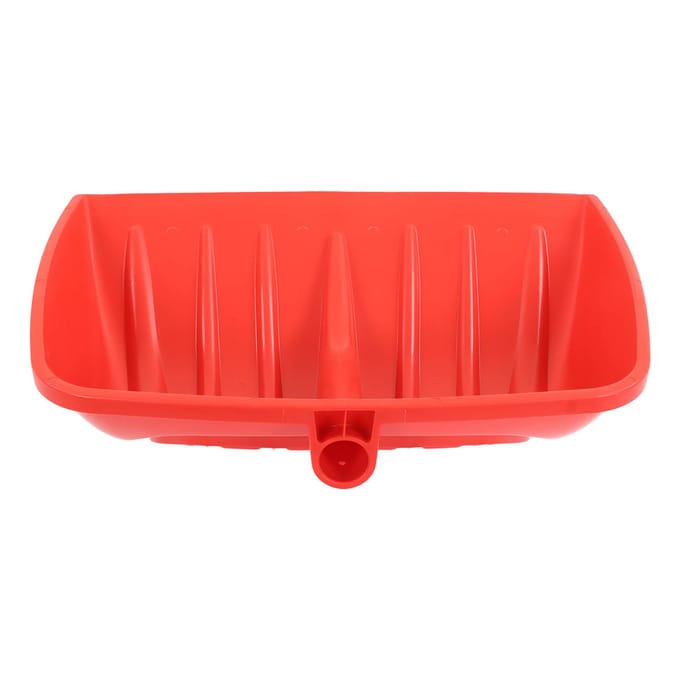 Sneeuwschuiver PP Kunststof Blad Schuiver voor Grind Aarde Bladeren Tuin Bouw Schoon Rood red