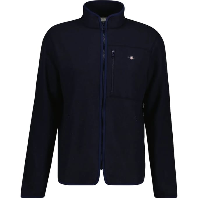 Fleece jas Gant Micro