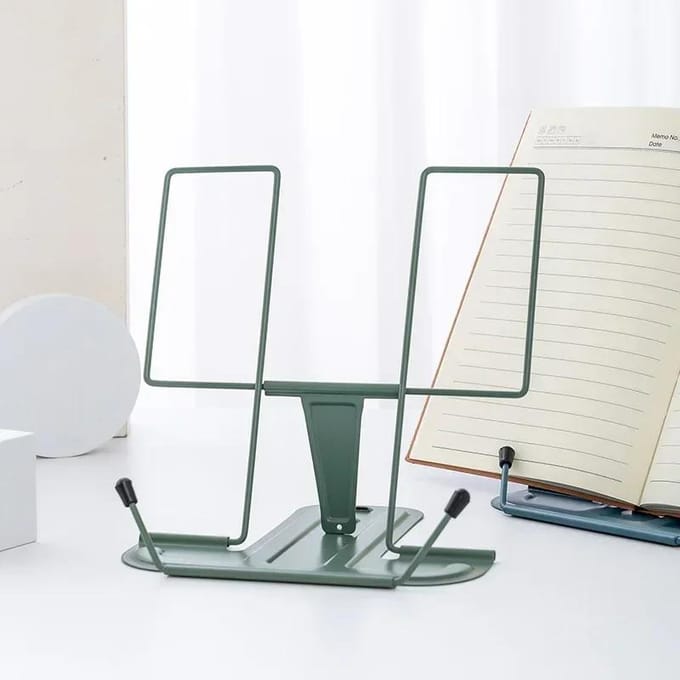 Support de livre Portable réglable, repose-lecture, support de livre de recettes, support de téléphone Portable pour livre de cuisine, support de tablette rose