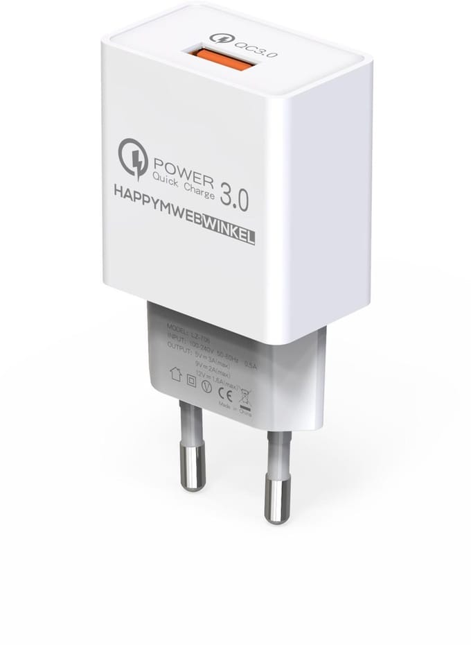 USB Snellader - USB charger - Oplader