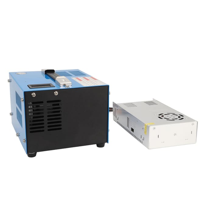 PCP Luchtcompressor Draagbaar Hoog Vermogen Spanning Auto Uit Ventilator Koeling PCP Compressor met Transformator
