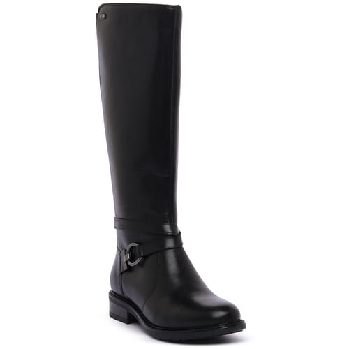 Platte laarzen Valleverde NERO
