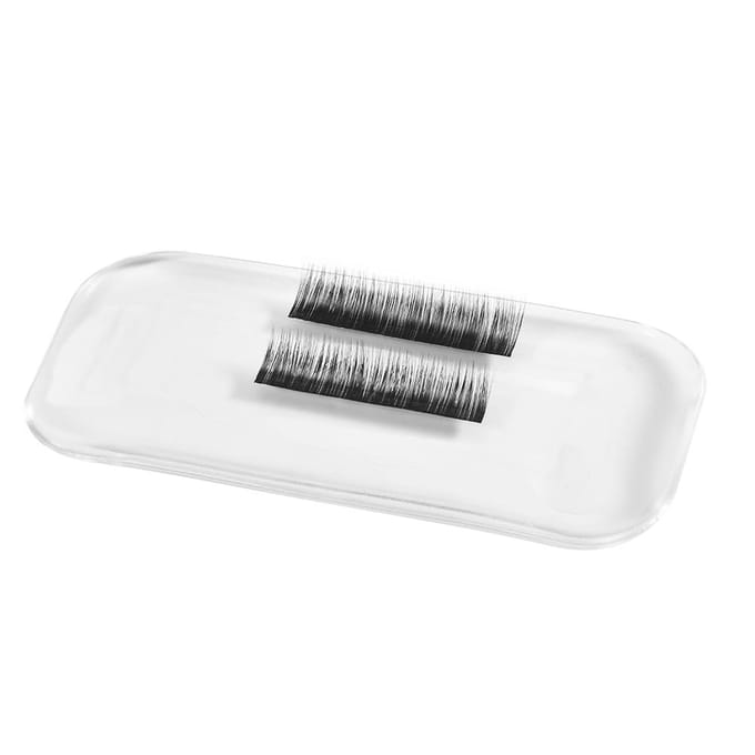 Verdikkend Make-up Zacht Siliconen Wimperextensie Tool Herbruikbaar Nepwimper Lijm Pad Transparant white