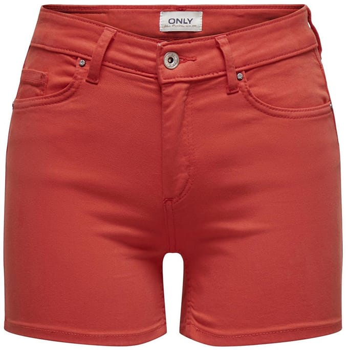 Only Blush Korte Jeans Rood XS Vrouw