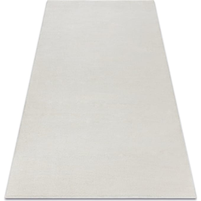 Kleden Rugsx Tapijt SOFTY uniform, enkele kleur creme 60x100 cm