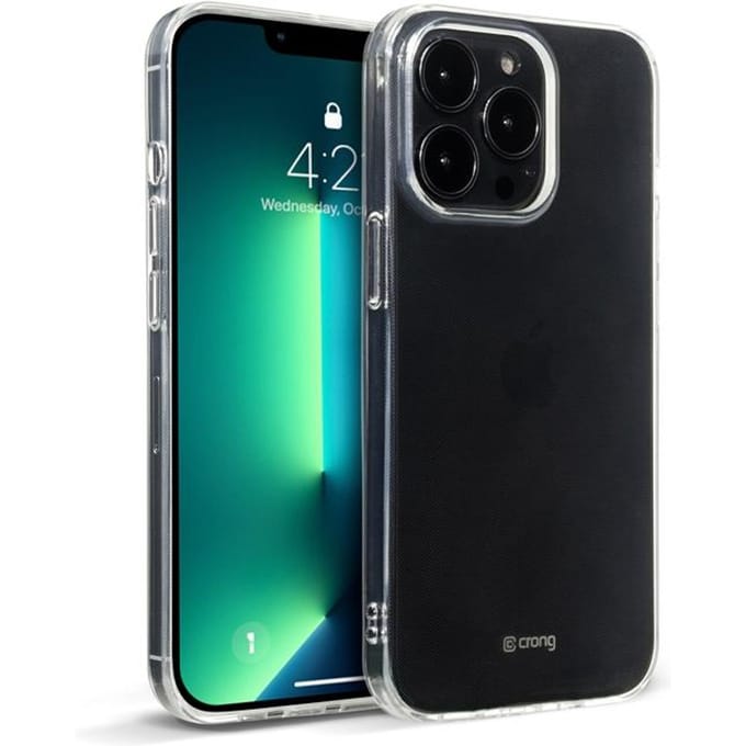 CRONG Crystal Slim Cover - iPhone 13 Pro Max Case - Clear