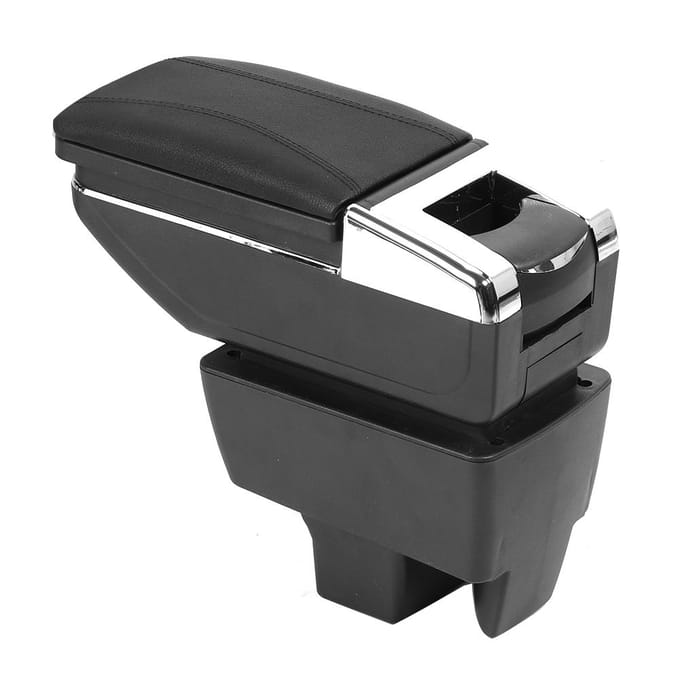 Auto Middenconsole Armsteun Opbergdoos Auto Accessoire Geschikt voor Skoda RAPID black
