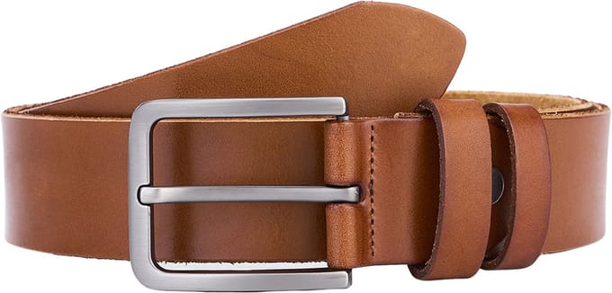 De Lederwaren Ambacht - Heren Riem - Rundleer - Cognac - Maat 100