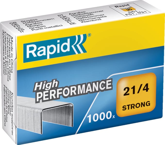 Rapid Strong Nietjes 21/4 - 1000 Nietjes