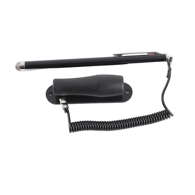 Stylet Écran Tactile Capacitif Métal Noir Haute Sensibilité pour Téléphone Portable GPS