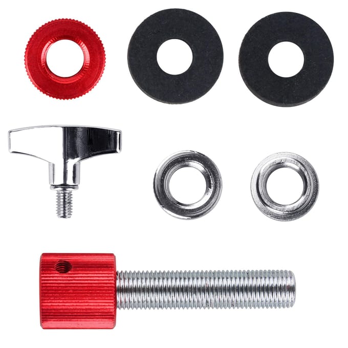 Hit Hat-koppeling Jazzdrumkoppeling Aluminium standaards voor Hi-Hat-bekkendrumonderdelen Accessoires voor rood