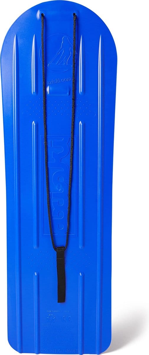AXISKI | Slee, Ski-board & Sandboard met koord | Multi-terrein | Multi-positie | Blauw