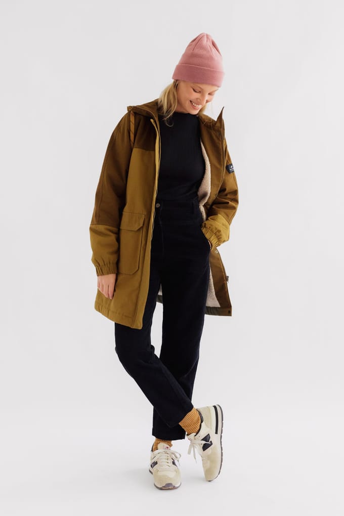 TWOTHIRDS Orlok Jackets Block Colour Mustard Taglia: S | Giacche invernali Outlet | Donna | Giallo