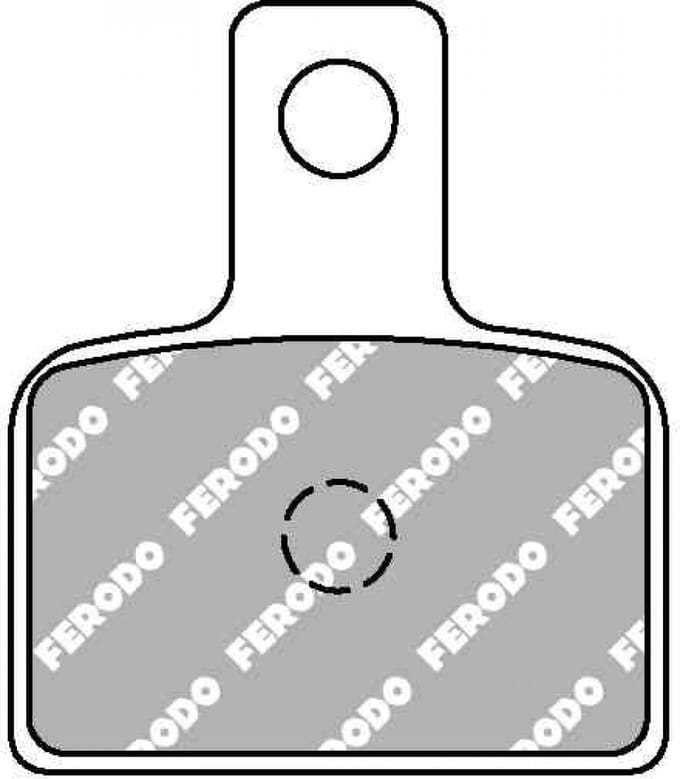 Plaquette de frein Ferodo pour Moto Beta 290 EVO 2011 AR Neuf