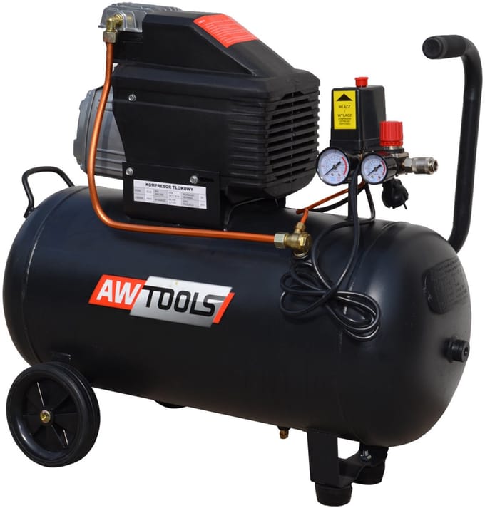 Awtools FL-50L - Compressor - 50L Tank - 245 L/min - 1,5 kW