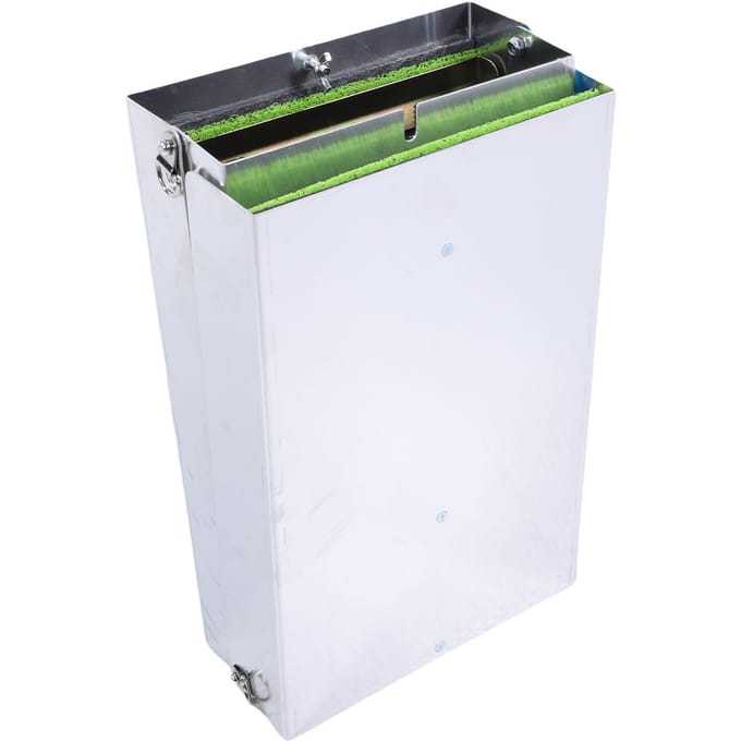 Goudpan Set met Opvouwbare Sluisbox, Aluminiumlegering Sluisbox voor Efficiënte Verzameling van Metalen in Rio, Stroom, Lichtgewicht & stevig white