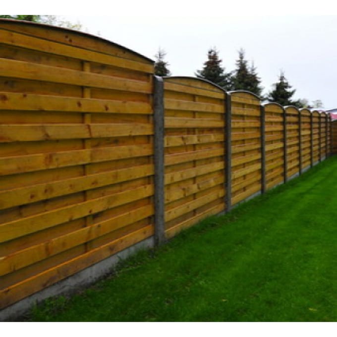 Intergard Hout beton schutting schuifsysteem toog 220x197cm (per set)