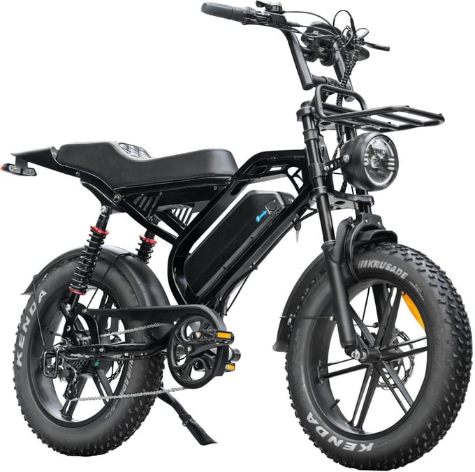 QmWheel S20 Pro – Fatbike – Zwart – Hydraulische Remmen
