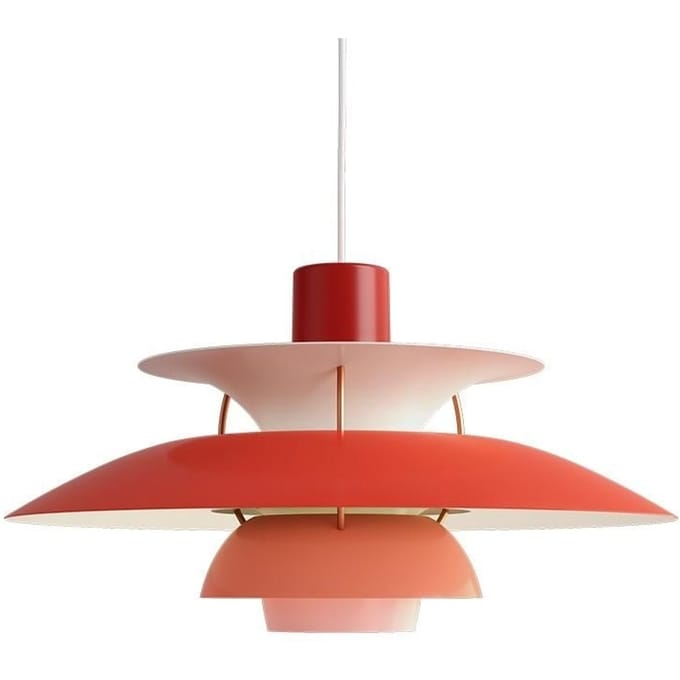 Louis Poulsen - PH 5 hanglamp - rood