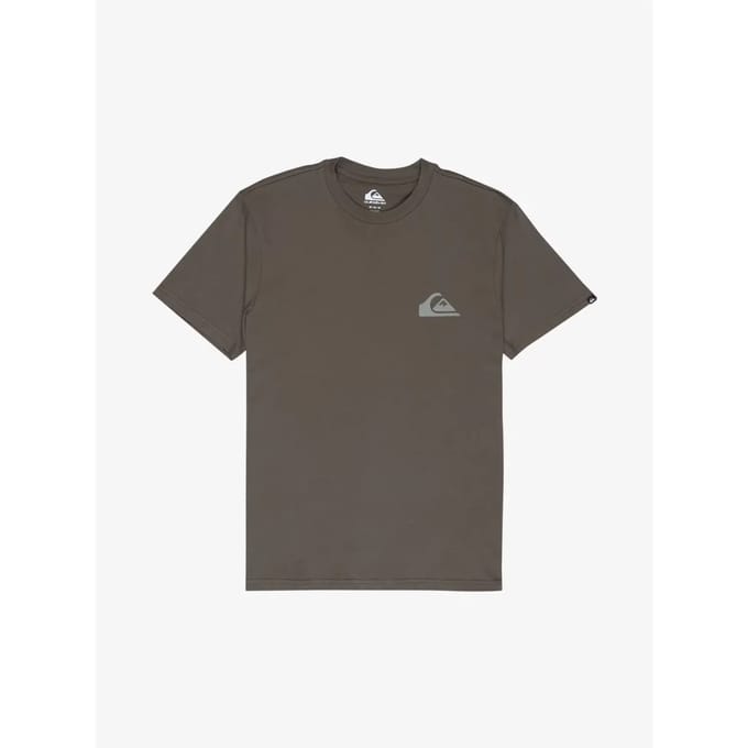 Quiksilver Evo Mini Logo T-shirt Met Korte Mouwen Groen S Man