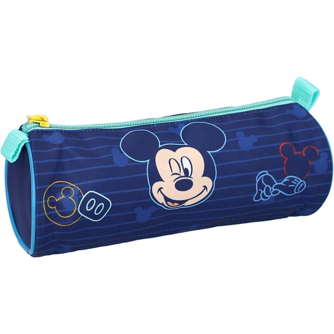 Disney Etui Mickey Mouse Junior 21 X 7 Cm Polyester Blauw
