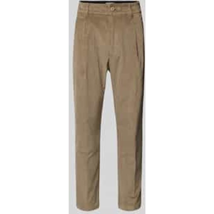 Ribcordbroek met Franse steekzakken