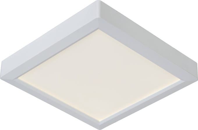 Lucide TENDO-LED - Plafonnière (Plafondlamp) - LED - 1x18W 3000K - Wit
