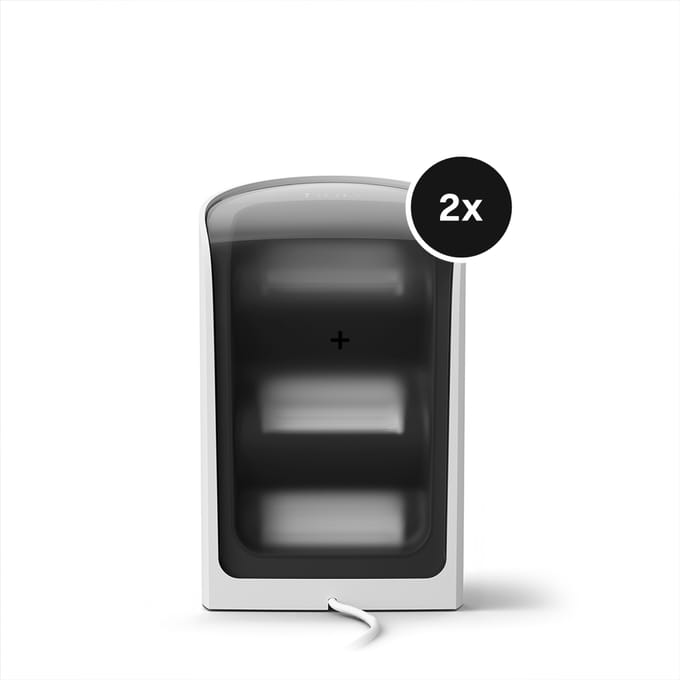 Philips Hue Tafellamp 8720169385931 Philips Hue Play Wallwasher, Doppelpack, weiß LED 20 W