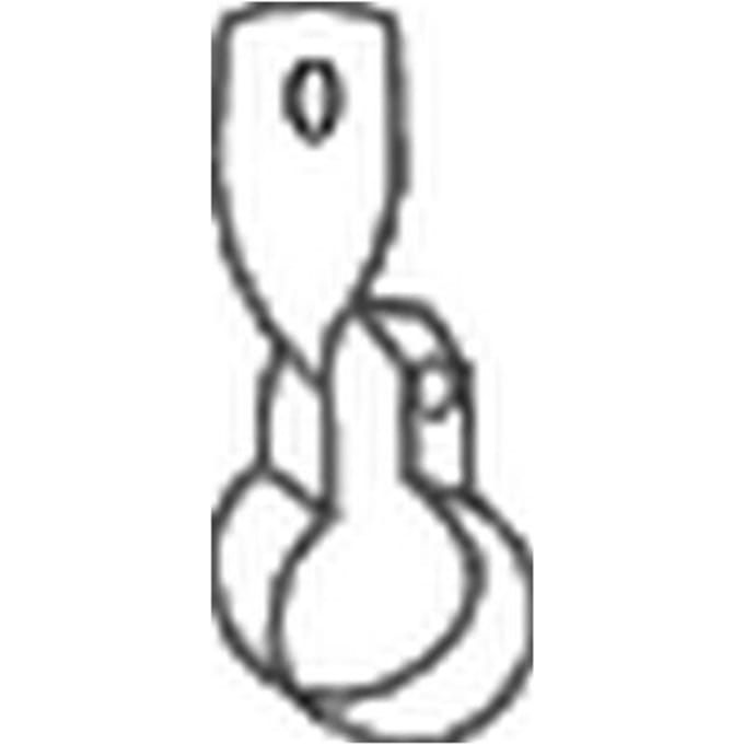 Uitlaatsysteem, houder BOSAL 251-037