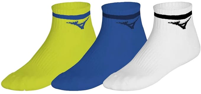 Mizuno Training Mid With Line Sokken 3 Paren Veelkleurig EU 44-46