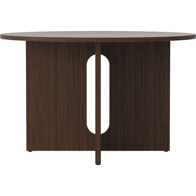 Audo Androgyne eettafel rond - eiken, donker gebeitst - eiken, donker gebeitst - Ø 150 cm