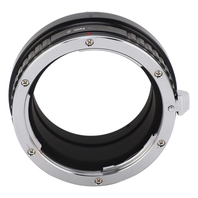 Lensadapter Hoge Nauwkeurigheid Lensadapterring Lensadapter voor Z6 Z7 Z50 Z6II Z7II Zfc black