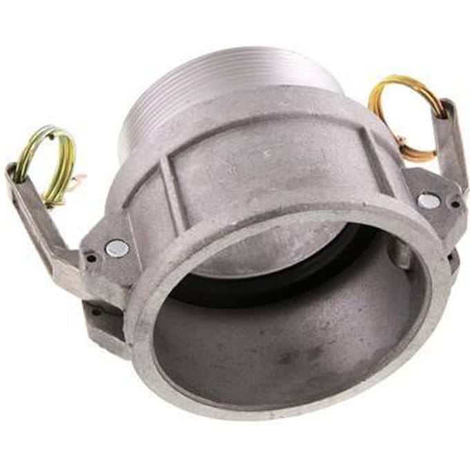 Camlock DN 75 (3'') Koppeling AluminiumR 3'' met buitendraad Type B MIL-C-27487