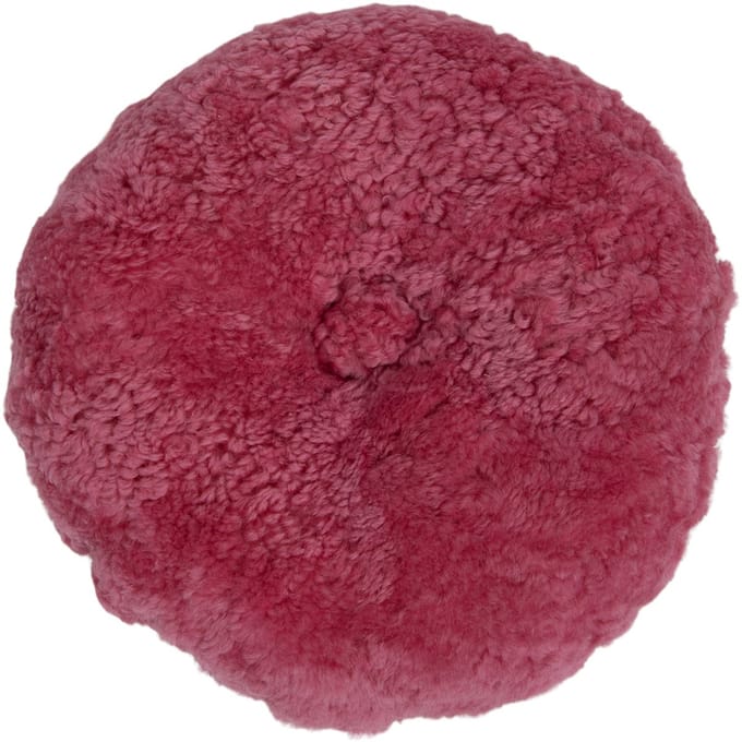 Sheepskin House - Rond Kussen - Dubbelzijdig - D40 cm