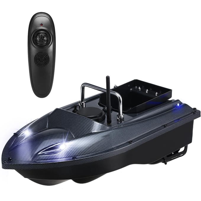 Draadloze afstandsbediening Vissen Feeder Smart Visaas Boot Vissersboot voor volwassenen Beginners grijs