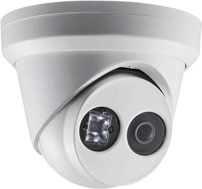 Netwerk IP Camera - CCTV Dome - Beveiliging Thuis - 8MP HD Resolutie - 30m IR - Wit