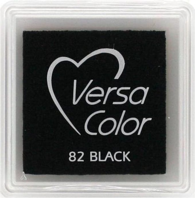Stempelkussen black mini Versacolor - Tsukineko