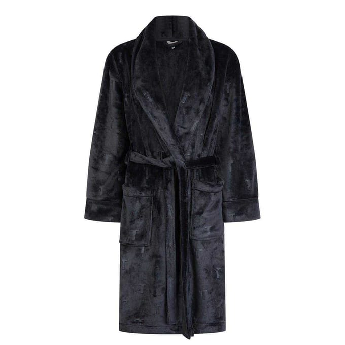 Ted Baker Dames-badjas met sjaalkraag van Verity (Middernacht)